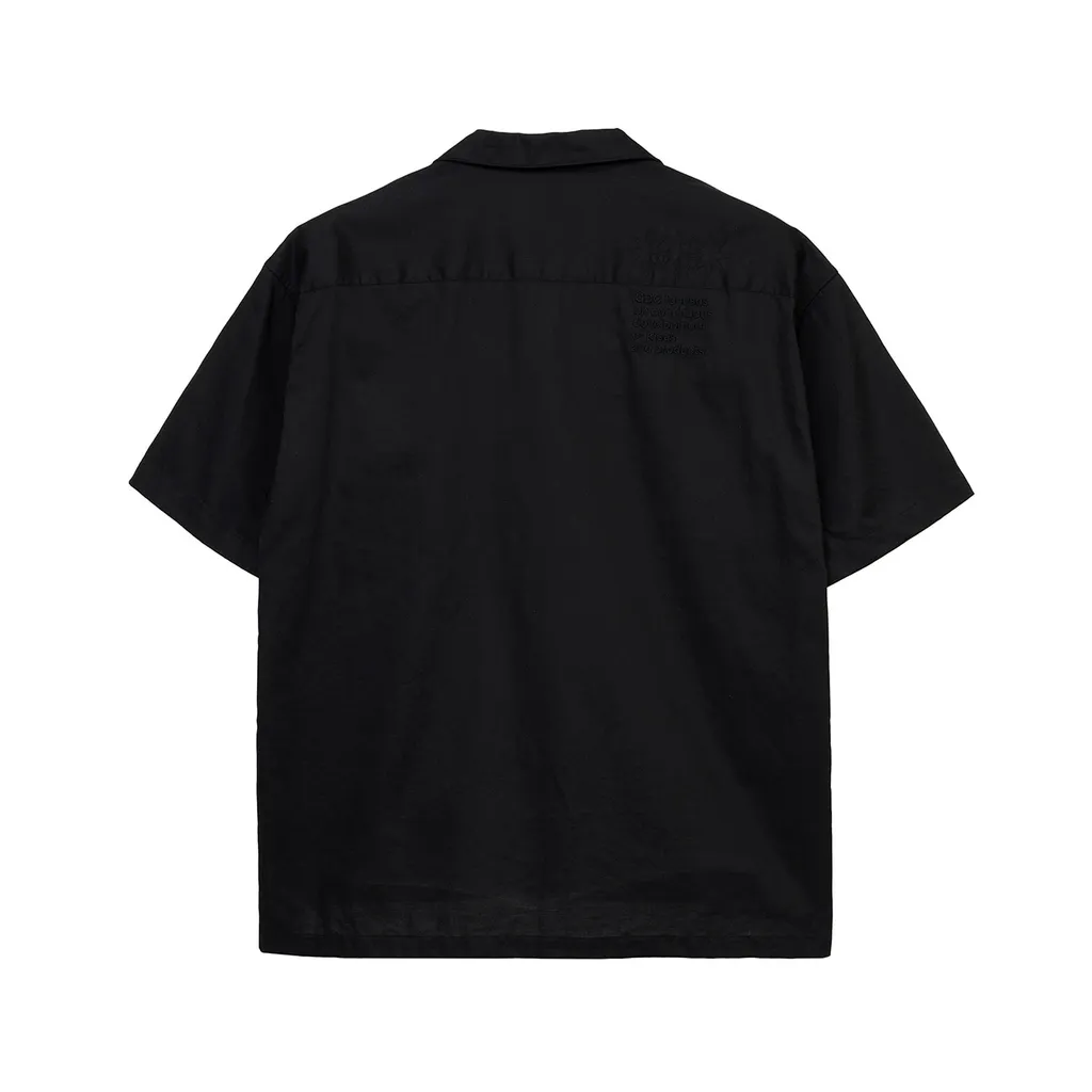 -S’Yte × Gdc Collaborate Collection- Embroidery Open Collar Shirt