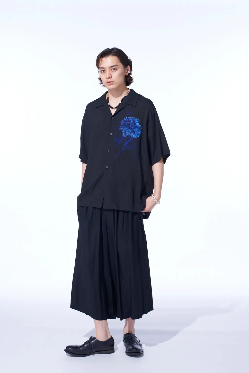 Rayon Twill Culotte Pants