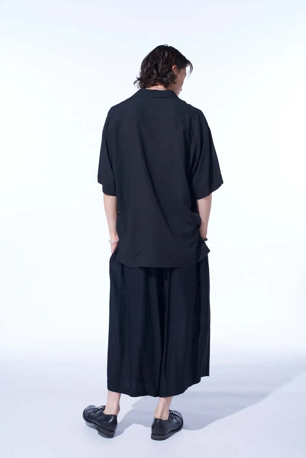 Rayon Twill Culotte Pants