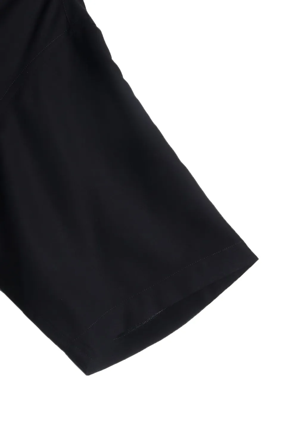Rayon Twill Oversized Stand Collar Shirt