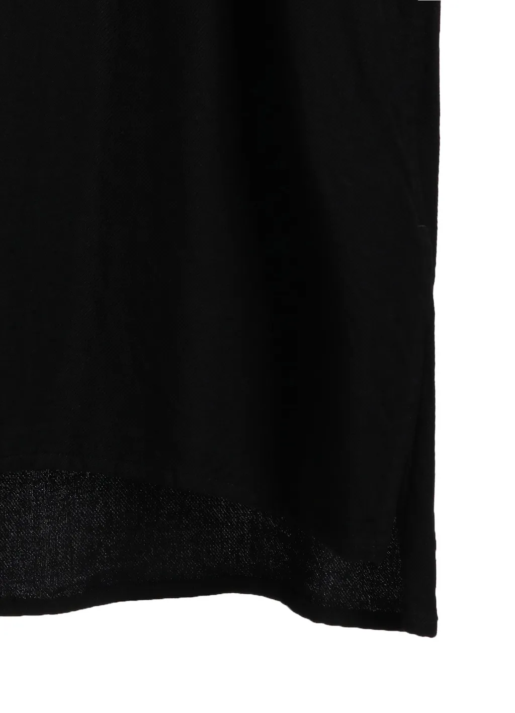 Viscose Twill Cut-Off Oversized Regular Collar Shirt