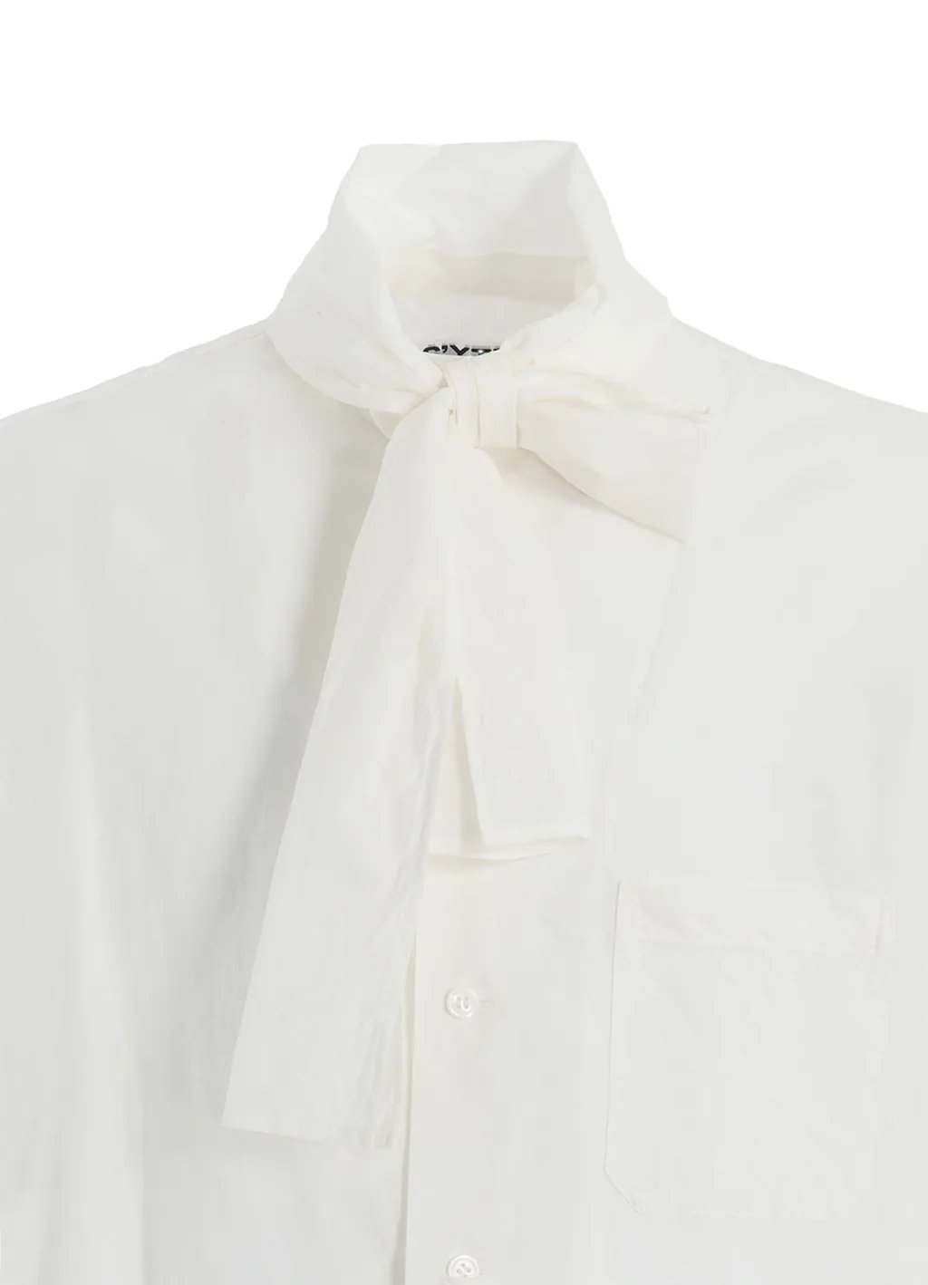 Cotton Silk Loan Short-Sleeve Stall Shirt