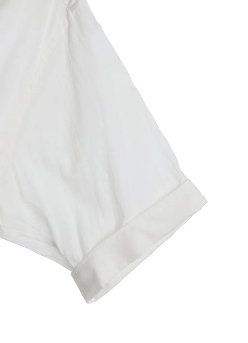 Cotton Silk Loan Short-Sleeve Stall Shirt