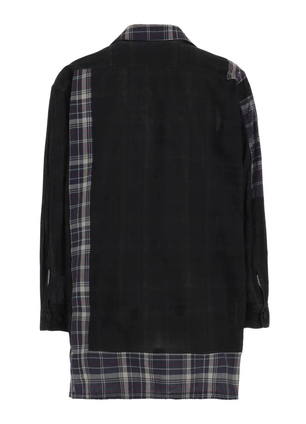 Madras Check Pigment Print Shirt-Blouson