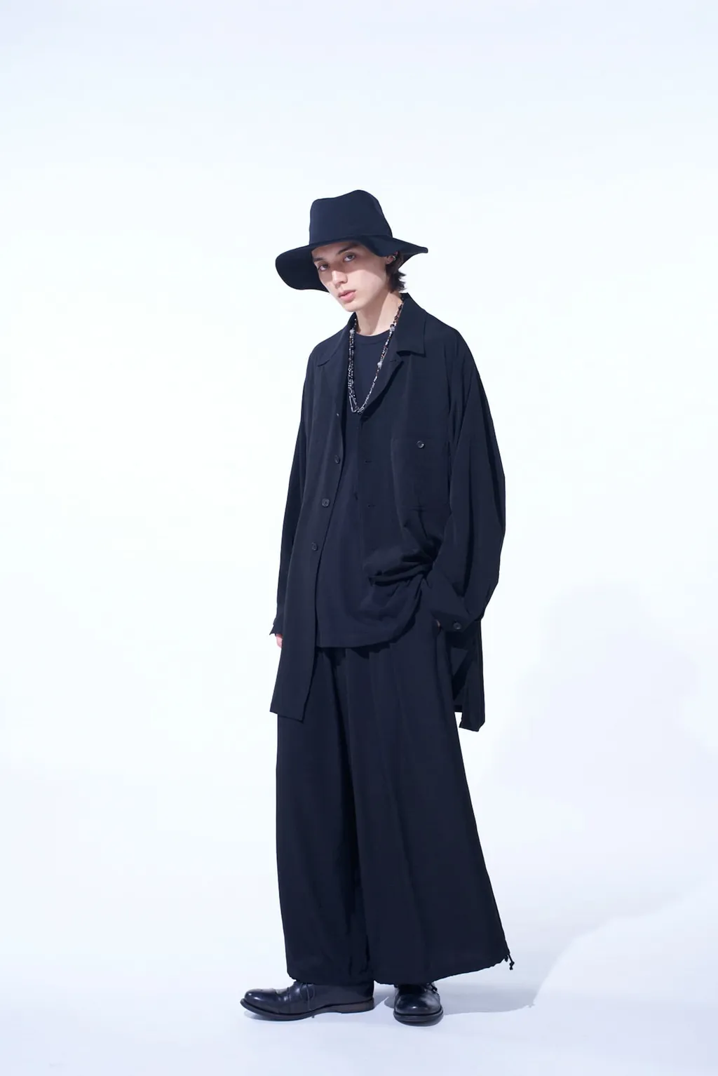 Crepe De Chine Shirt-Blouson