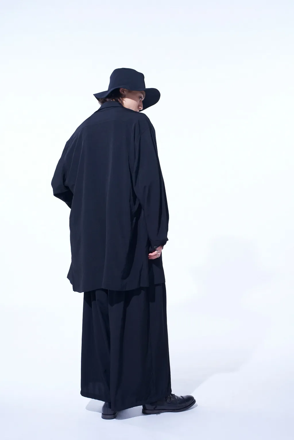 Crepe De Chine Shirt-Blouson