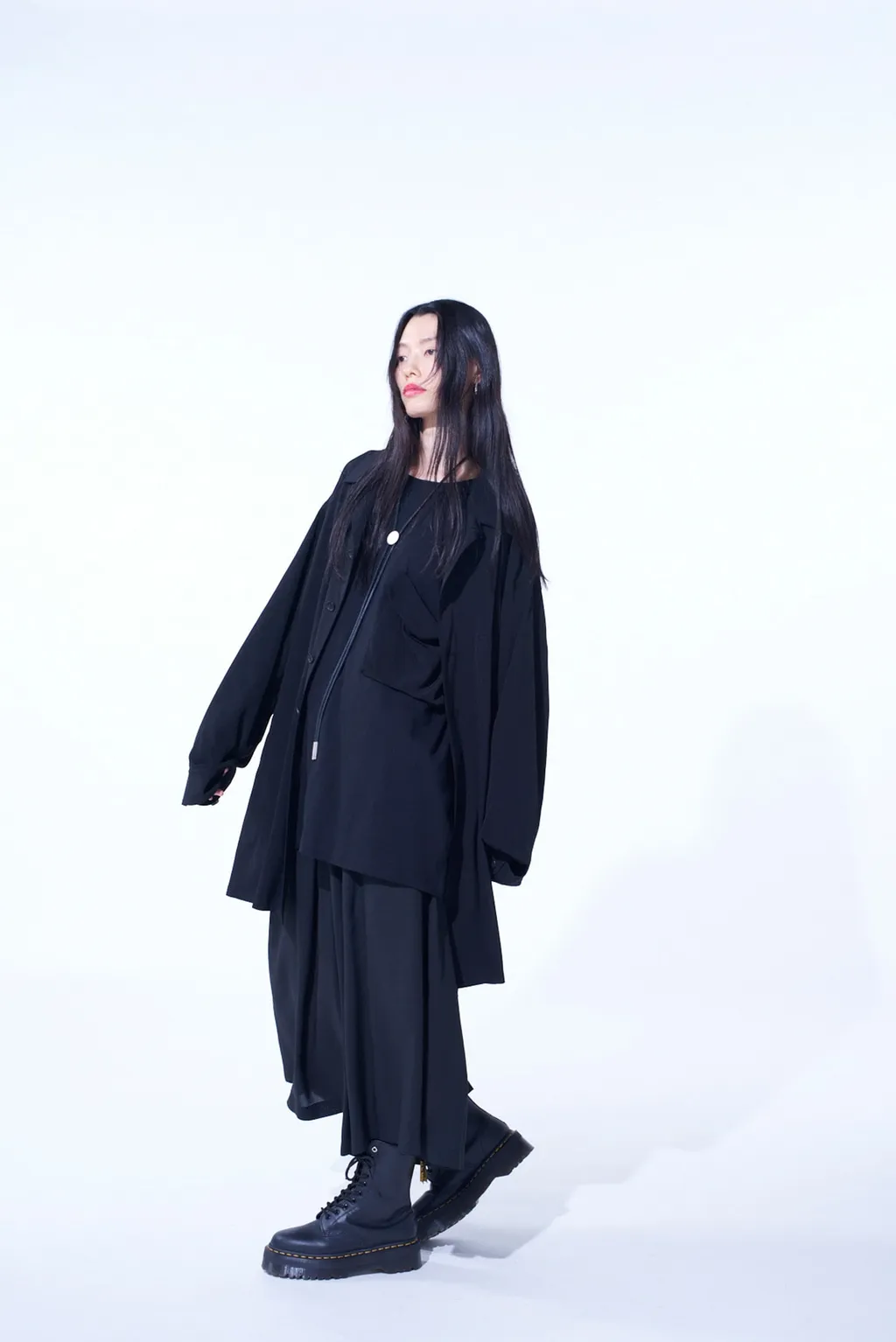 Crepe De Chine Shirt-Blouson