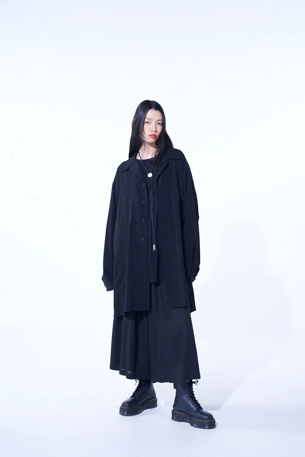 Crepe De Chine Shirt-Blouson