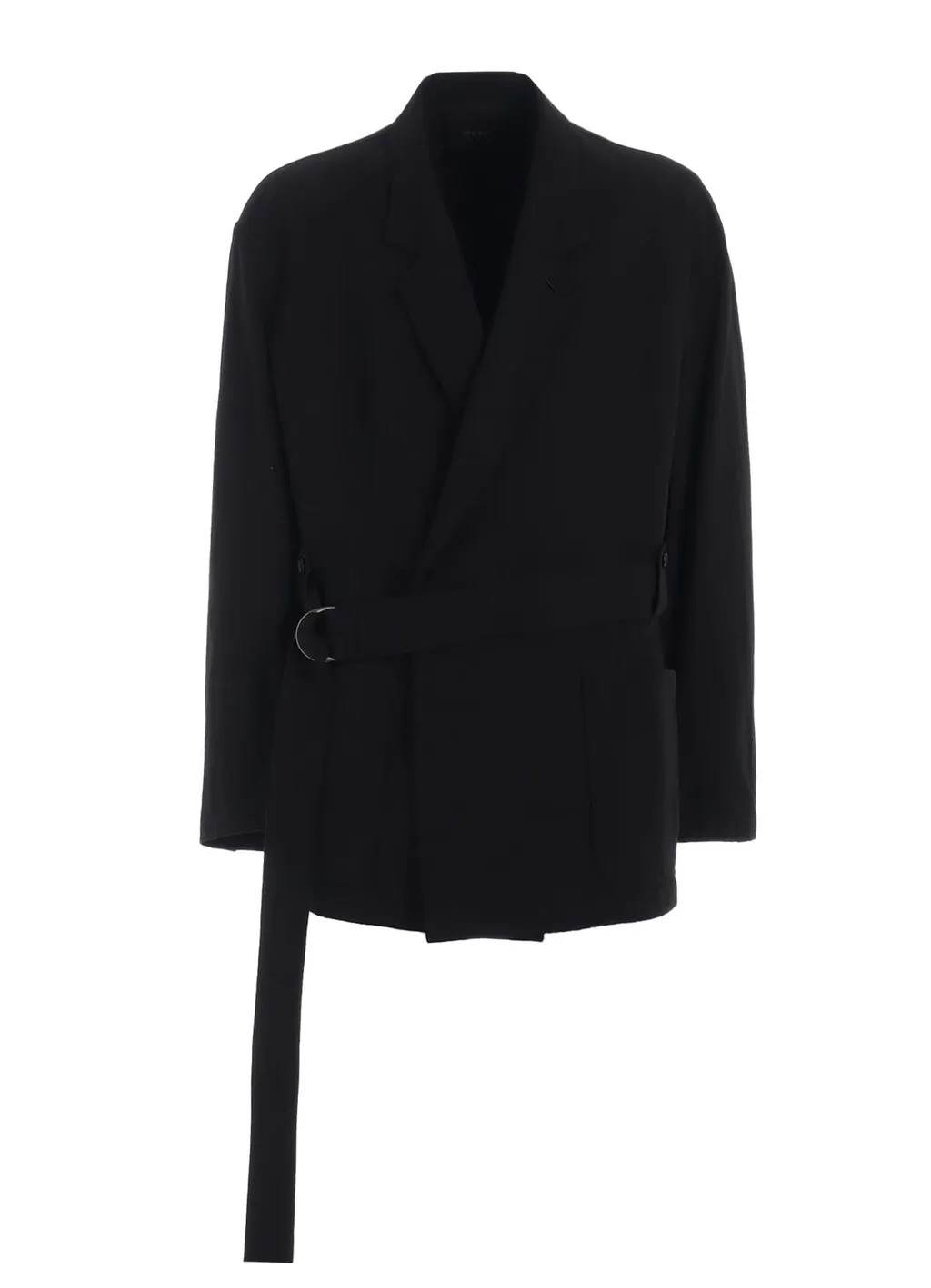 Cotton/Linen Dungaree Belted Jacket