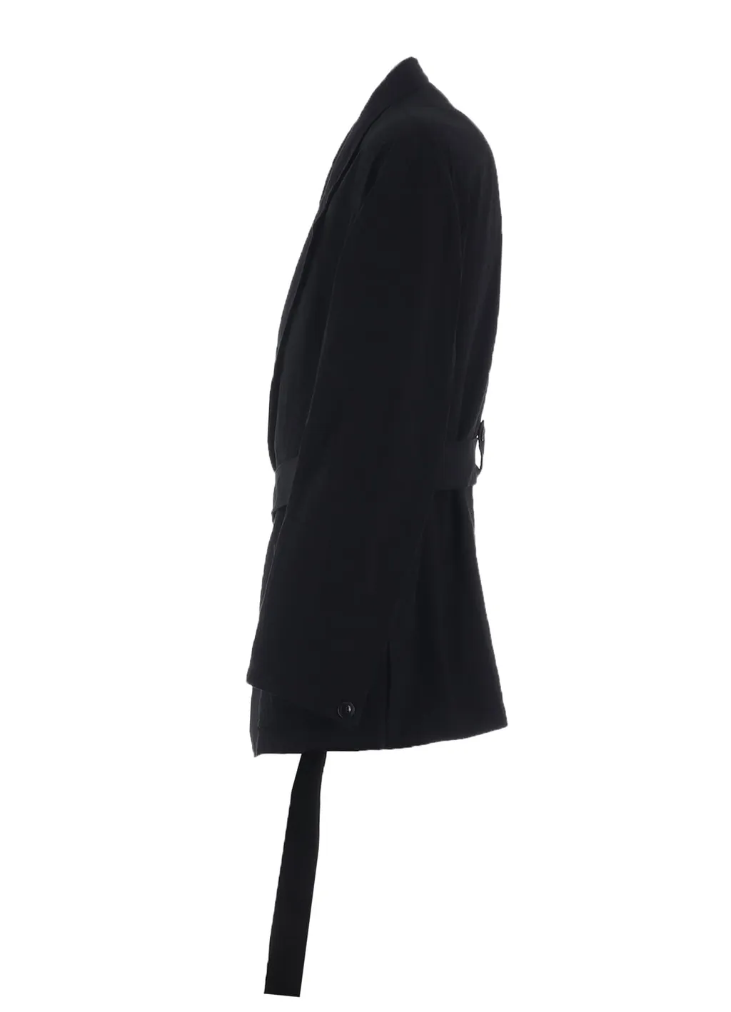 Cotton/Linen Dungaree Belted Jacket