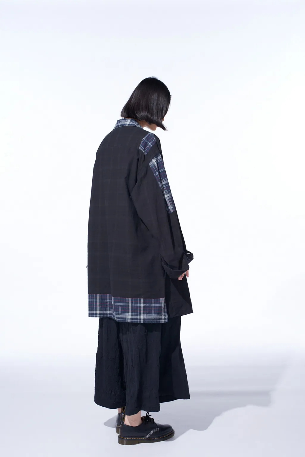 Catch-Washer Finish Jersey Culotte Pants