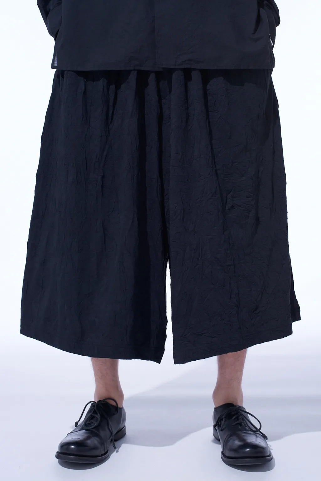 Catch-Washer Finish Jersey Culotte Pants