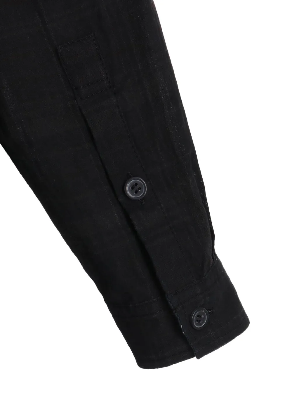Madras Check Pigment Print Hooded Shirt