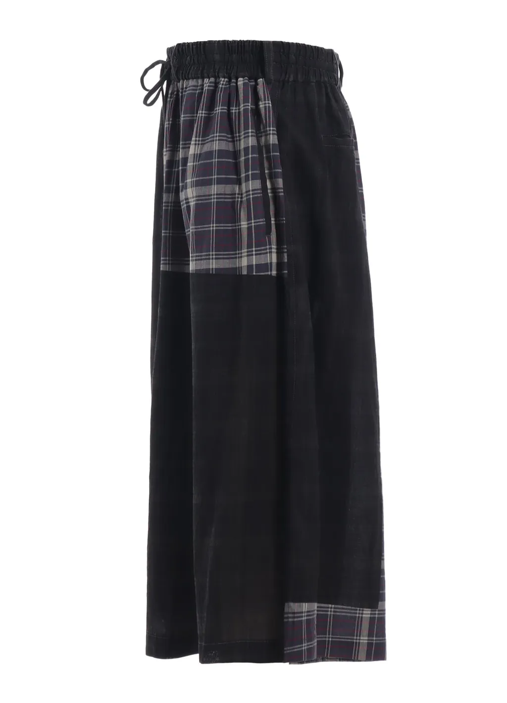 Madras Check Pigment Print Culotte Pants
