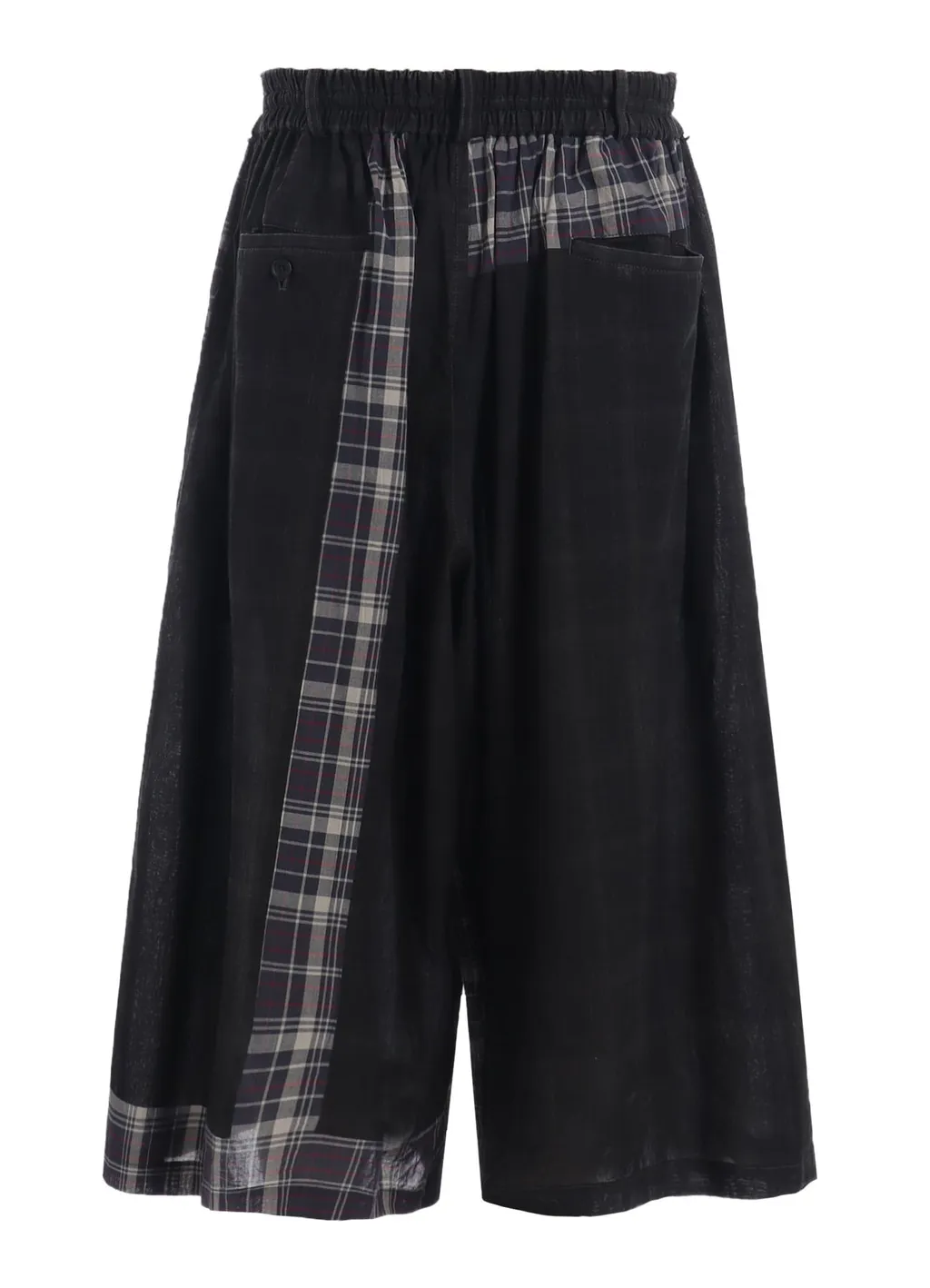 Madras Check Pigment Print Culotte Pants