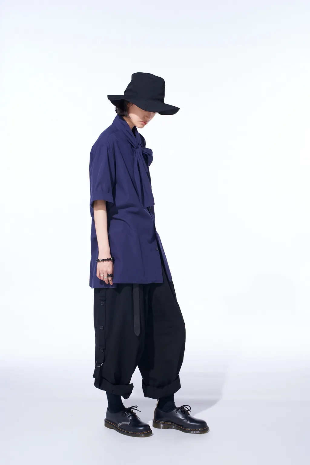 Broadcloth Chambray Short-Sleeve Stall Shirt