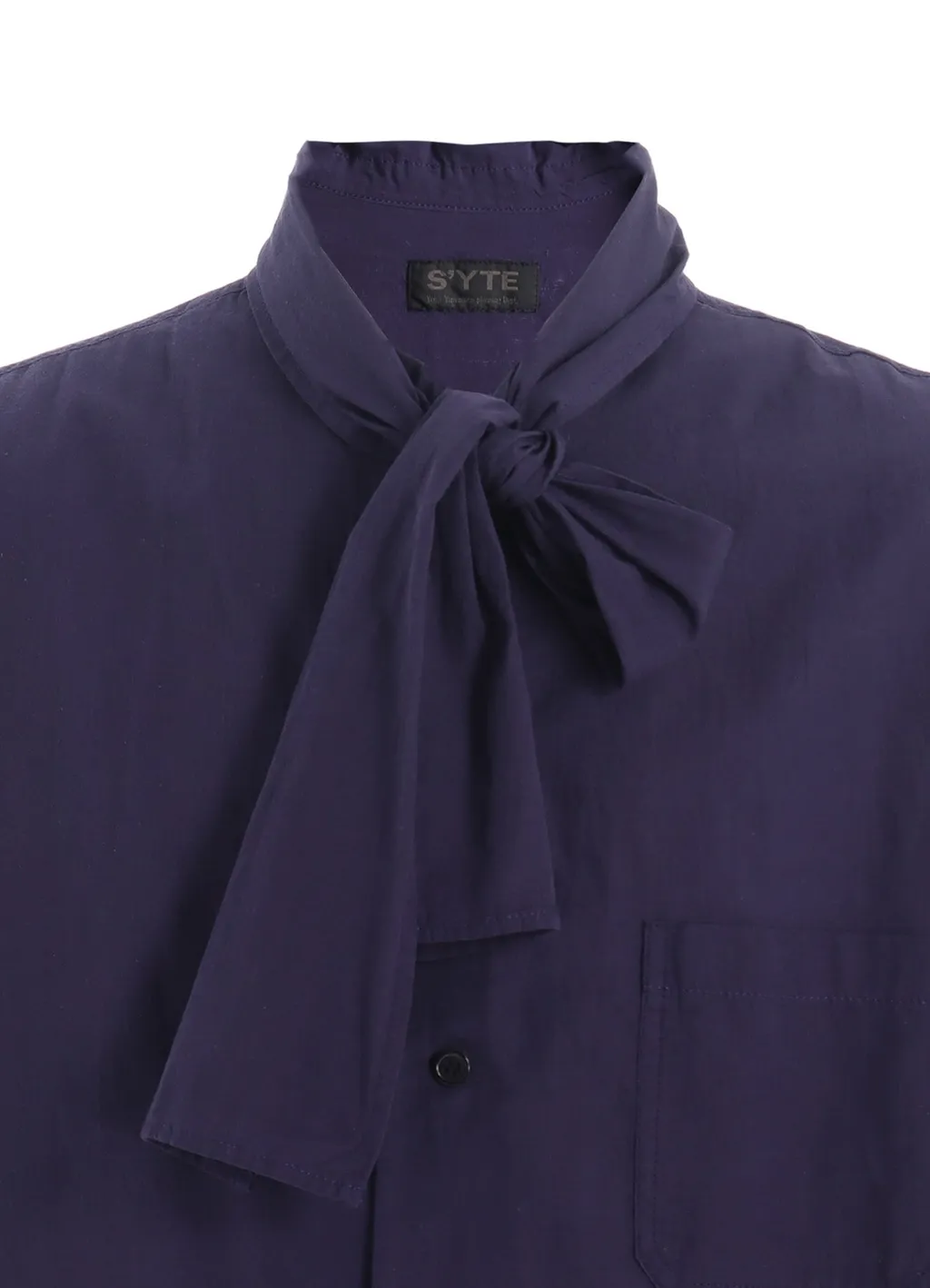 Broadcloth Chambray Short-Sleeve Stall Shirt