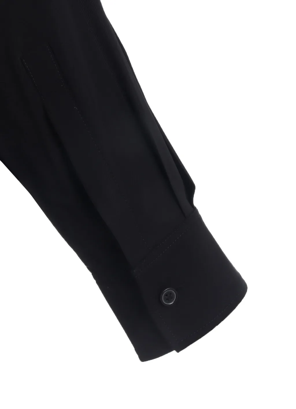 Rayon Twill Loose Fit Stand Collar Shirt