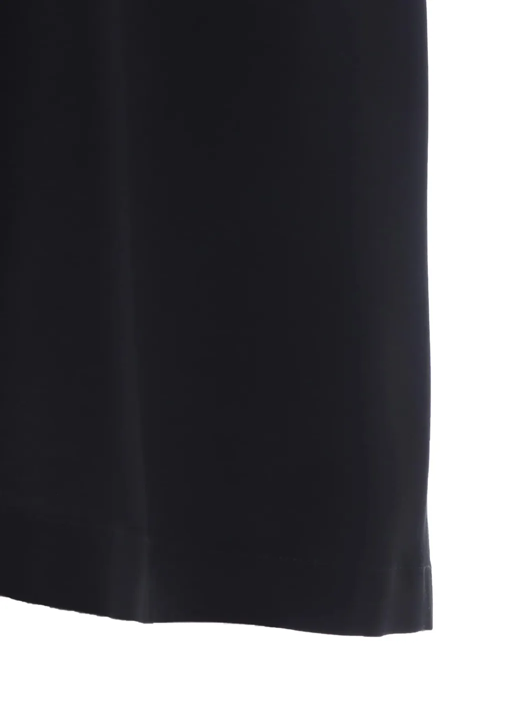 Rayon Twill Open-Collar Long Shirt