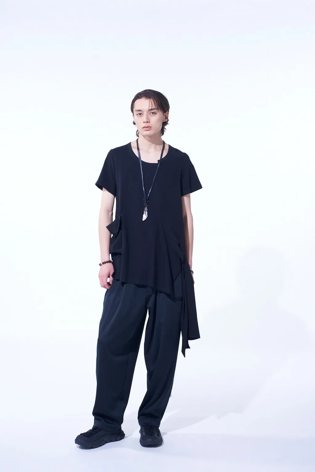 Pe/Smooth Jersey Side Tuck Trousers With Tyrolean Tapes