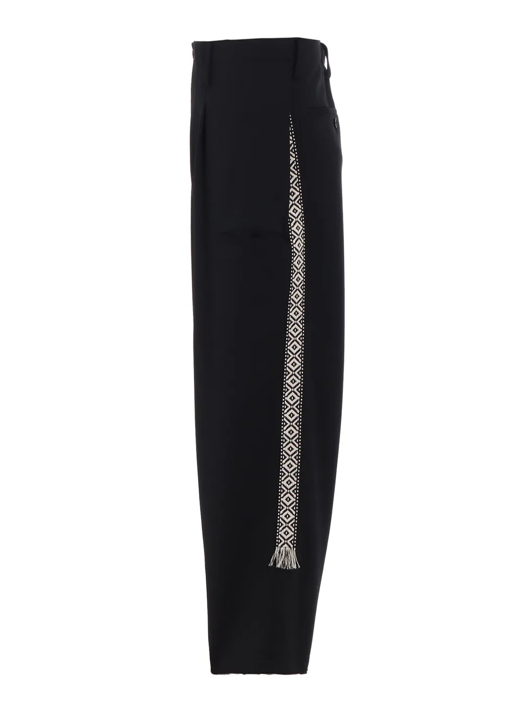 Pe/Smooth Jersey Side Tuck Trousers With Tyrolean Tapes
