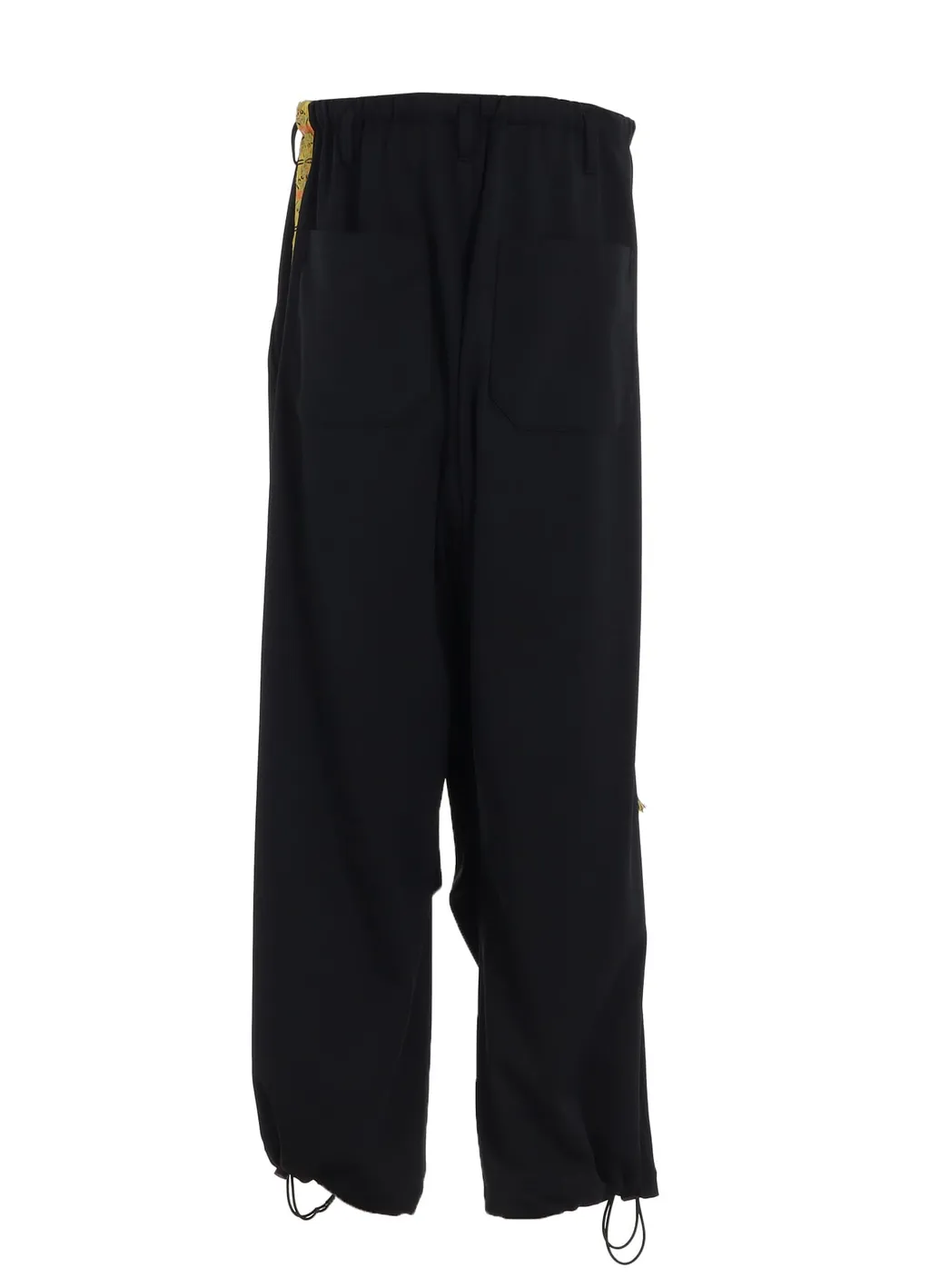 Pe/Smooth Jersey Knee Tuck Military Pants With Tyrolean Tapes