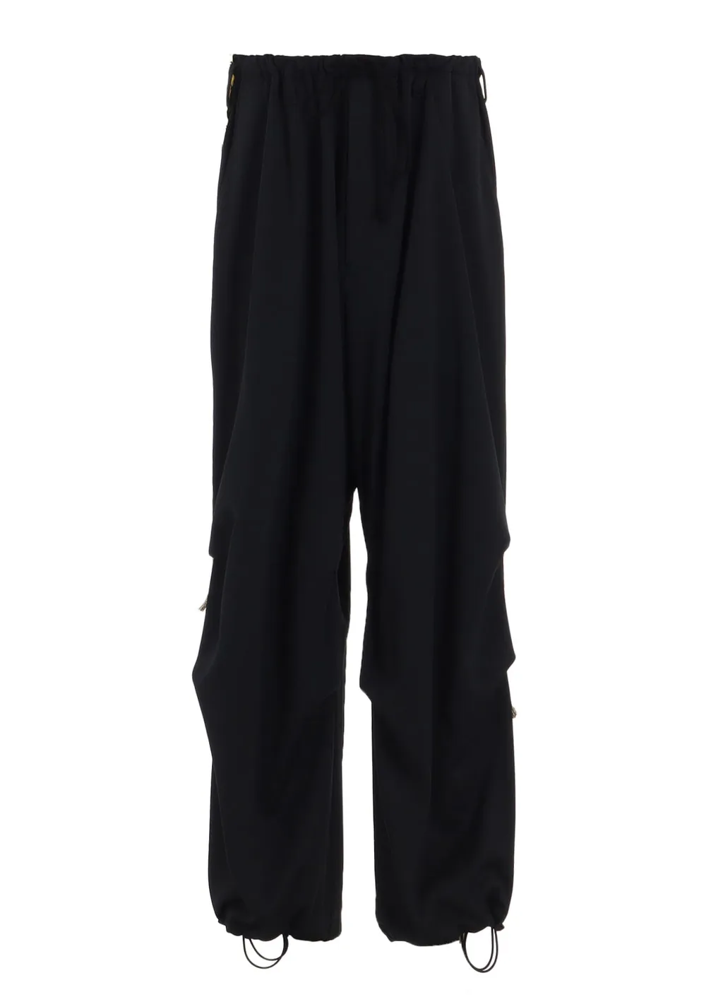Pe/Smooth Jersey Knee Tuck Military Pants With Tyrolean Tapes