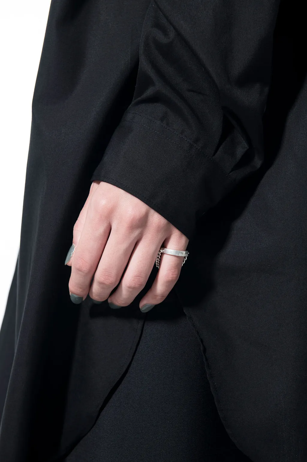 Brass Chain Ear Cuff Chain Ring