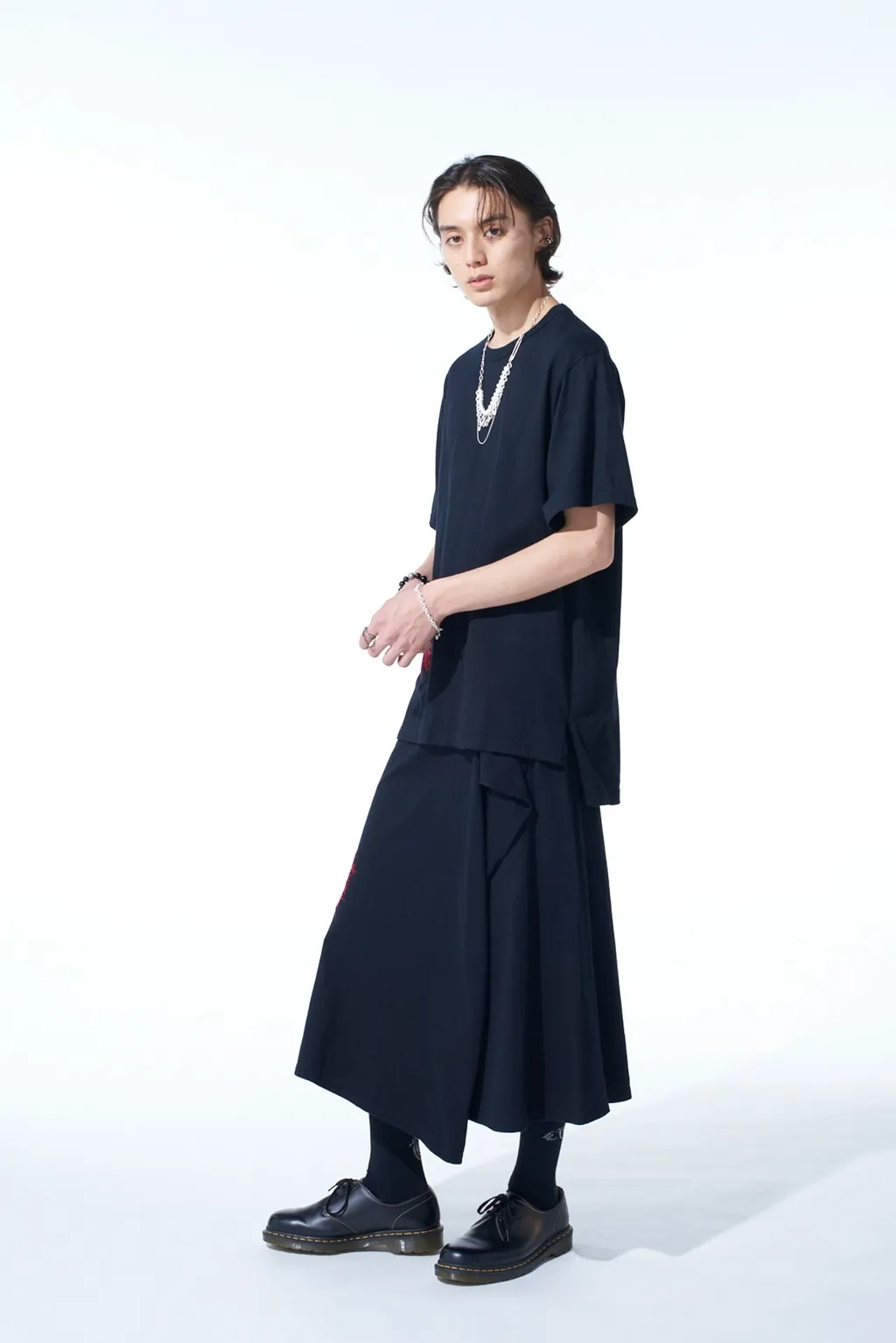 Classic Jersey Tyrolean Embroidery T-Shirt