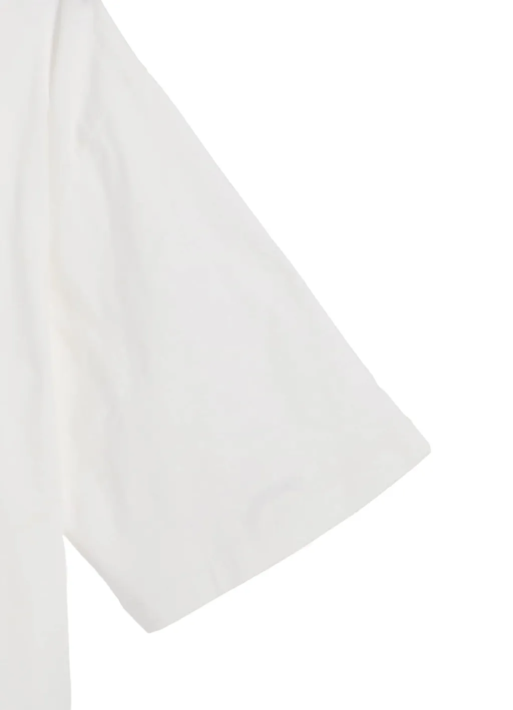 Soft Jersey T-Shirt With Gathered Strings