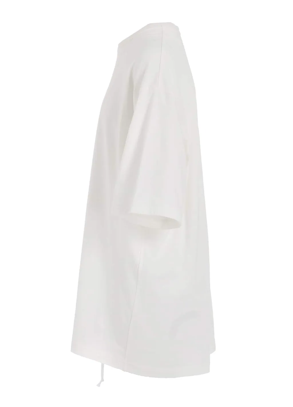Soft Jersey T-Shirt With Gathered Strings