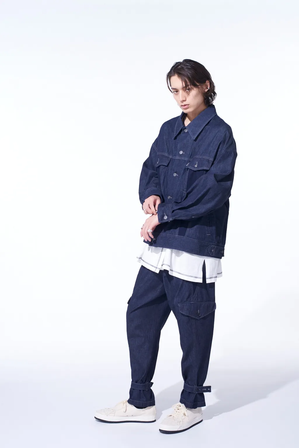 7Oz Two-Tone Denim Trucker Jacket