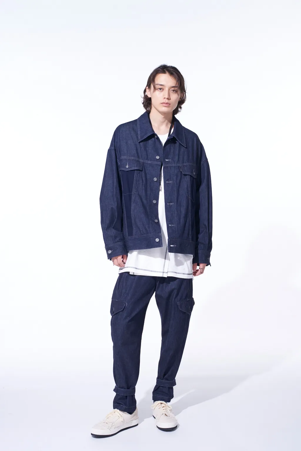 7Oz Two-Tone Denim Trucker Jacket