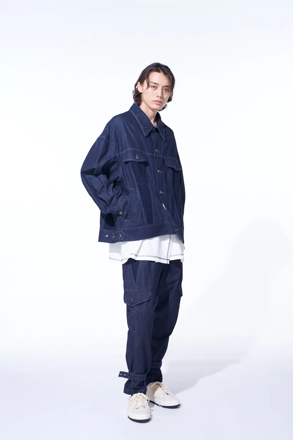 7Oz Two-Tone Denim Trucker Jacket