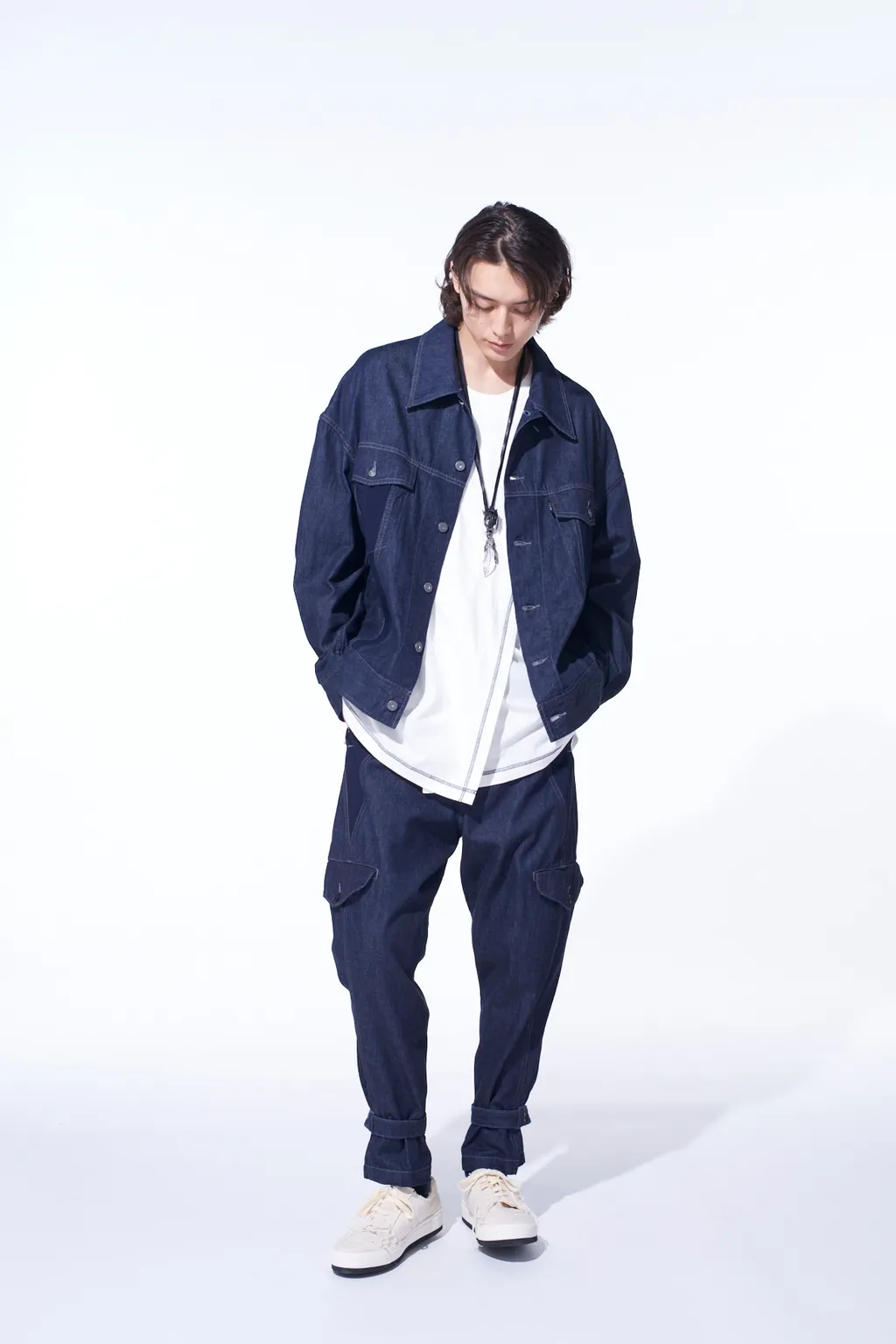 7Oz Two-Tone Denim Trucker Jacket