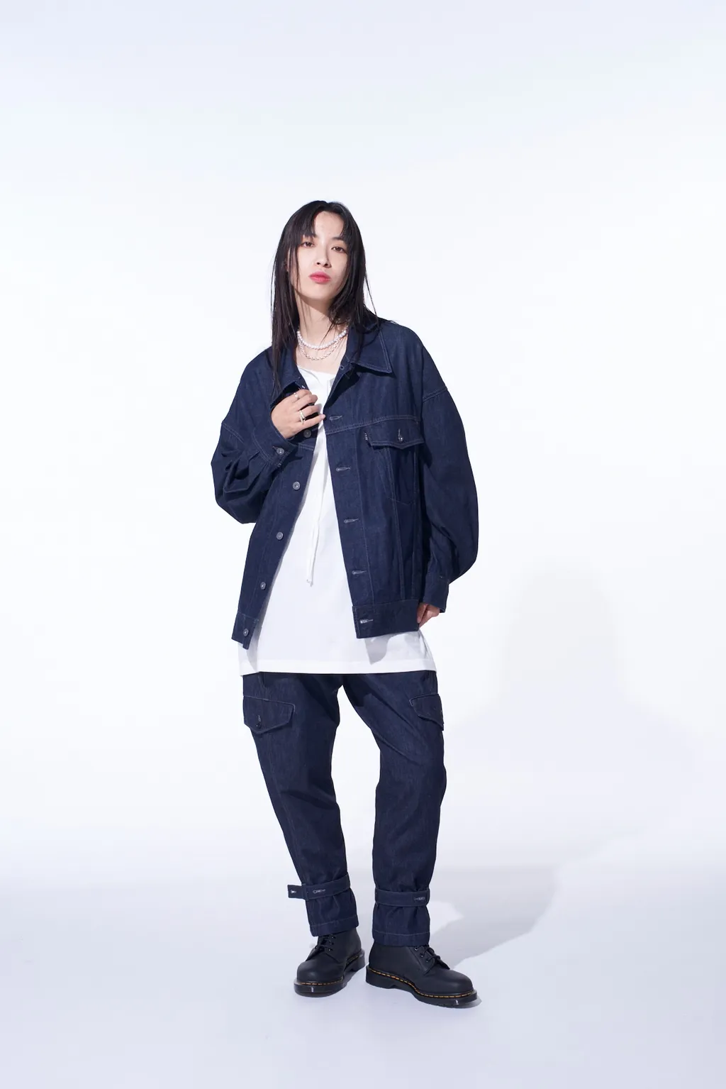 7Oz Two-Tone Denim Trucker Jacket