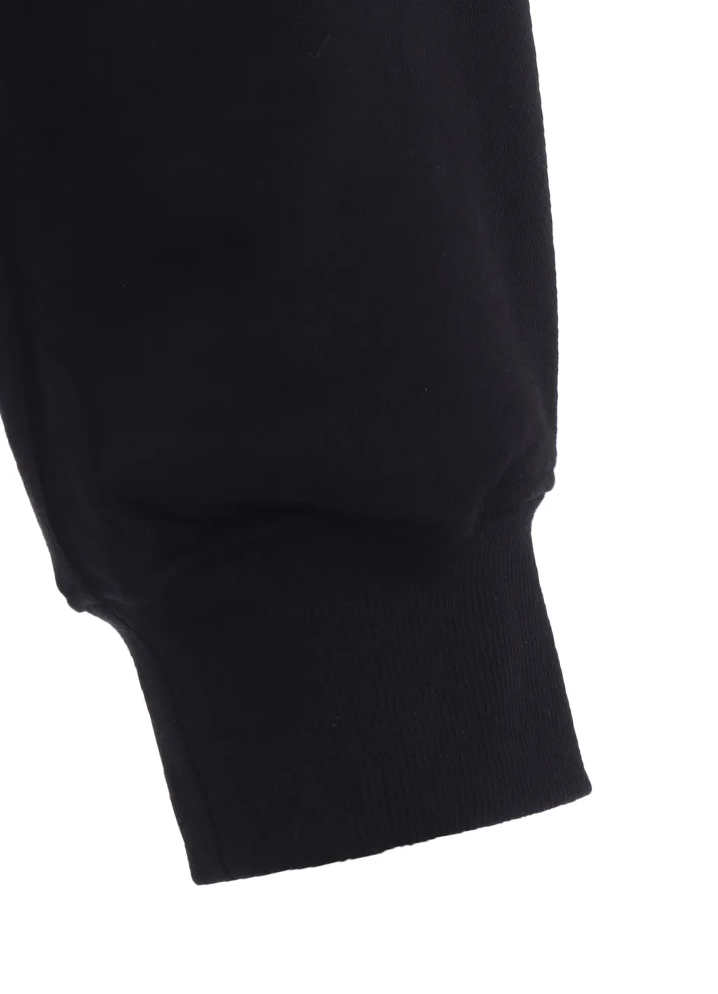French Terry Ribbed Hem Sarouel Pants