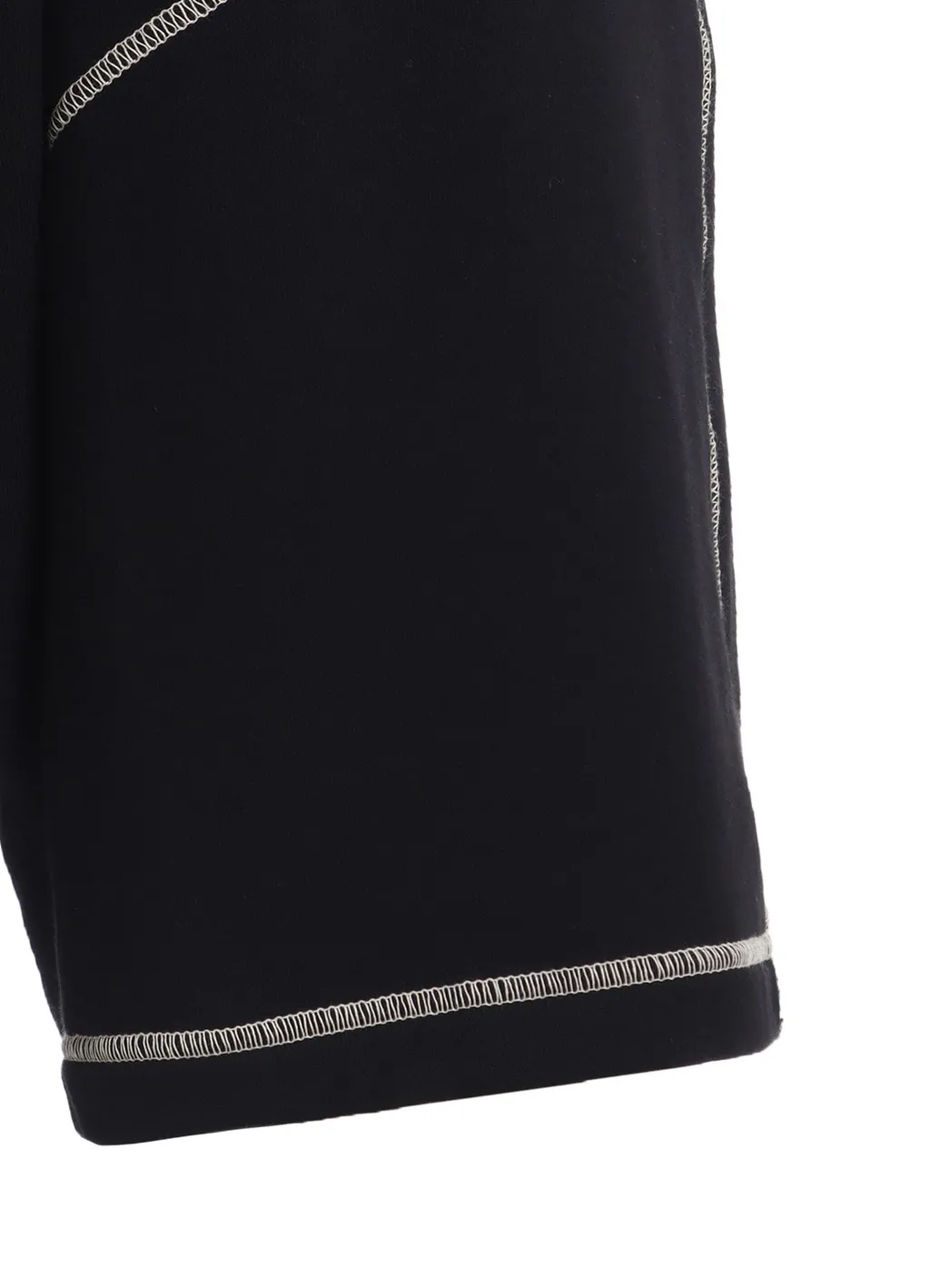 French Terry Random Stitch Sarouel Shorts