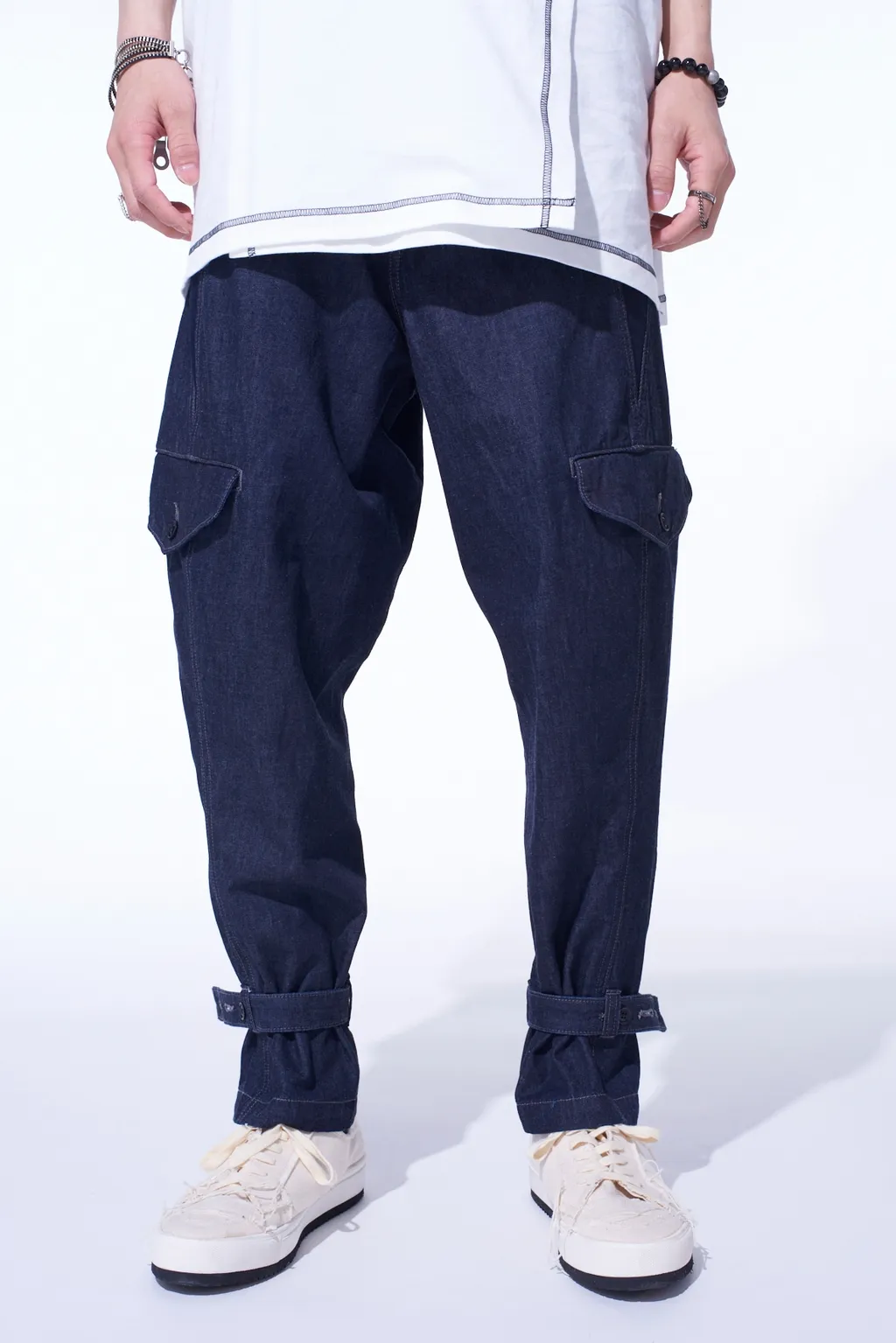 7Oz Two-Tone Denim M-59 Cargo Pants
