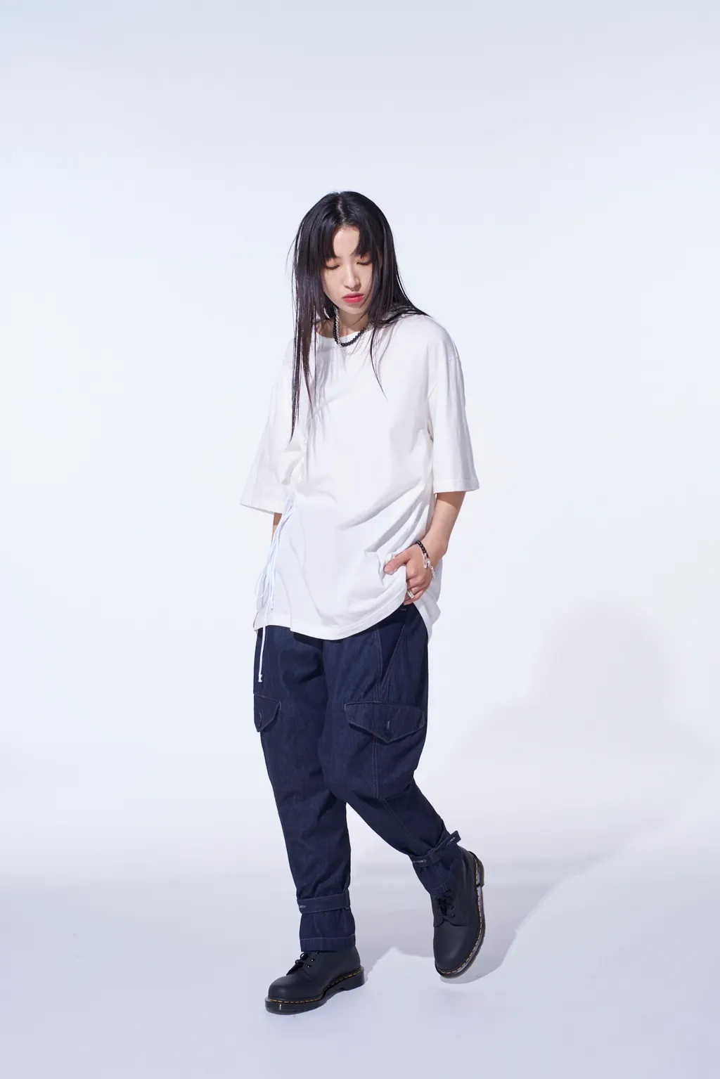 7Oz Two-Tone Denim M-59 Cargo Pants