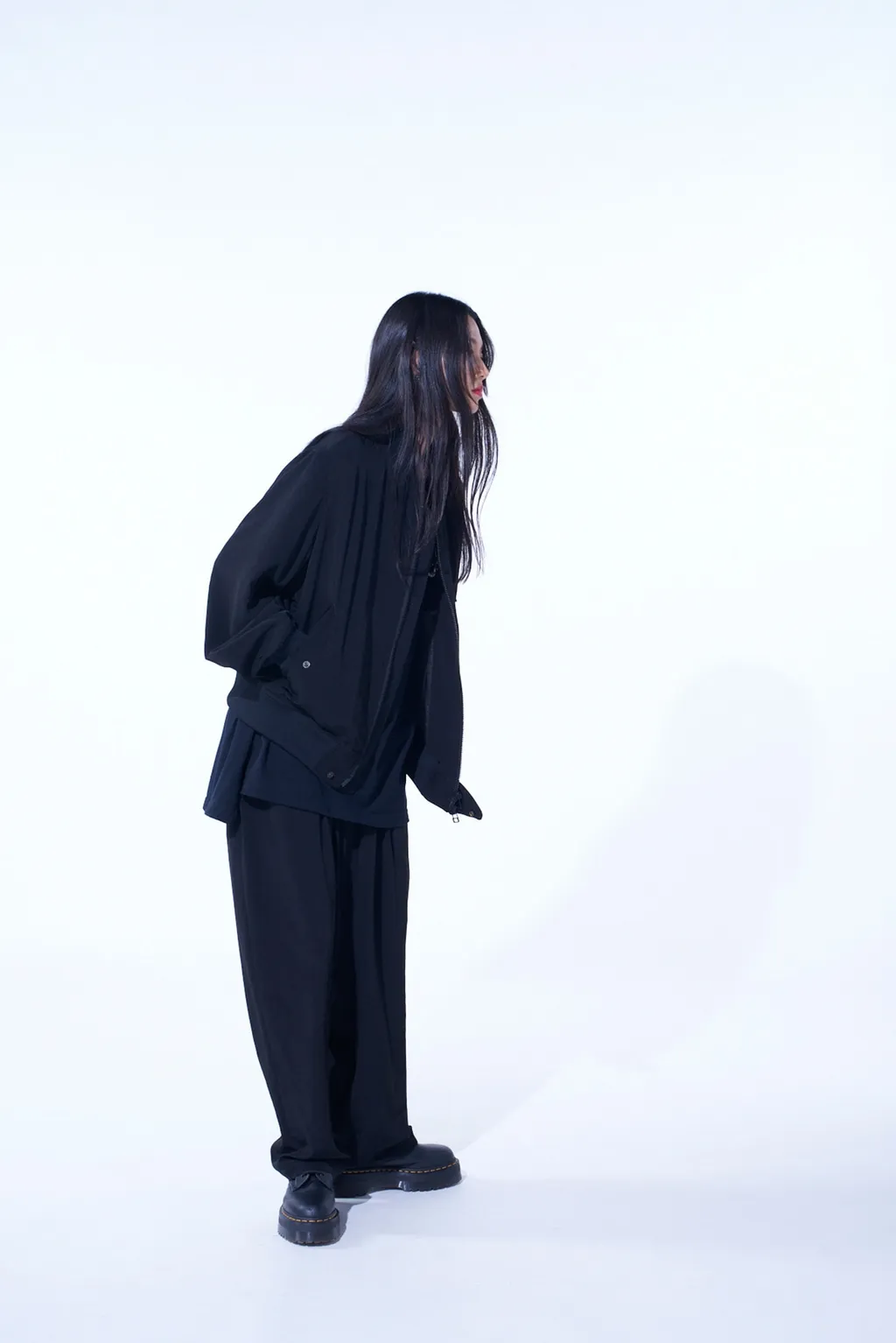 Crepe De Chine Bomber Jacket