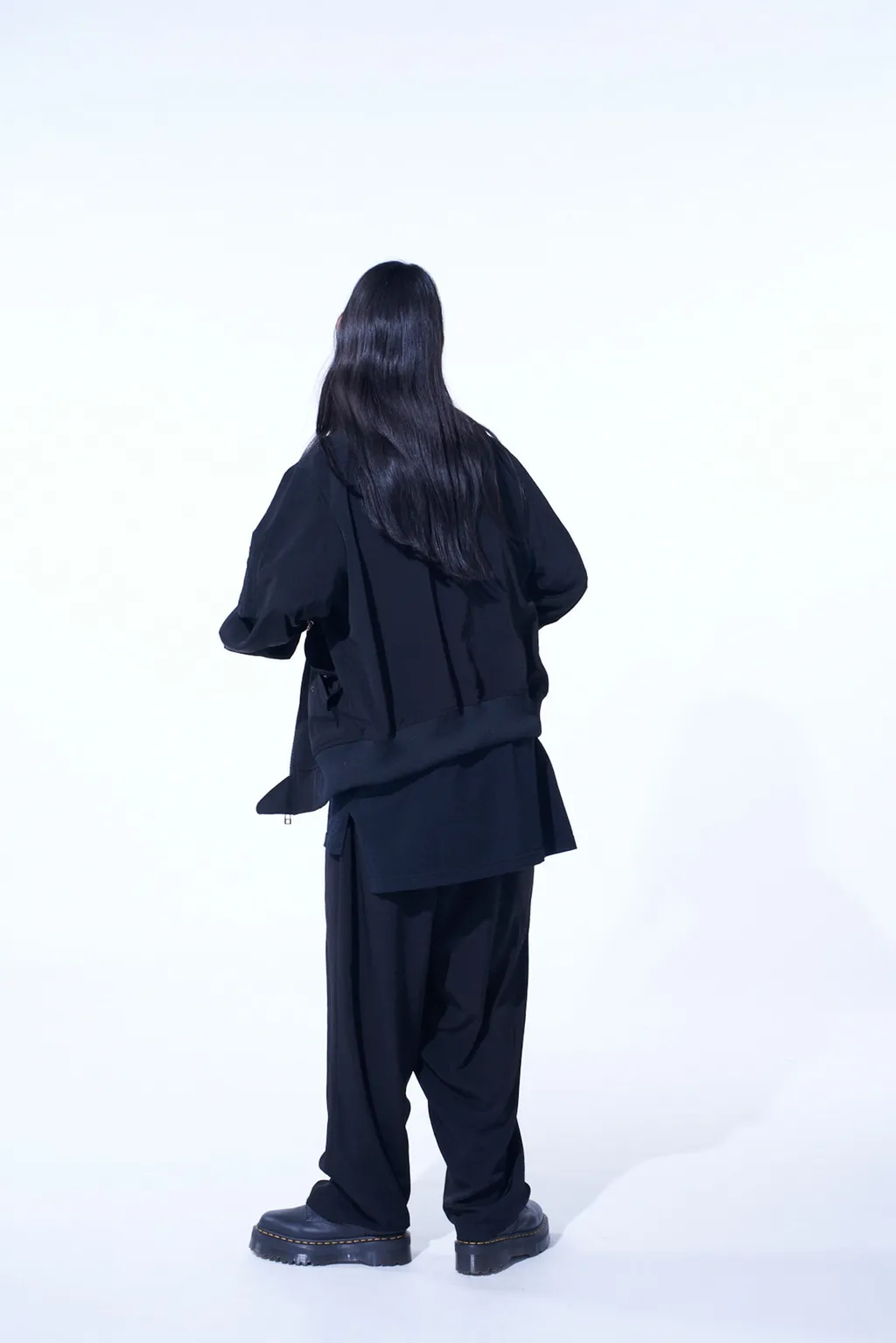 Crepe De Chine Bomber Jacket