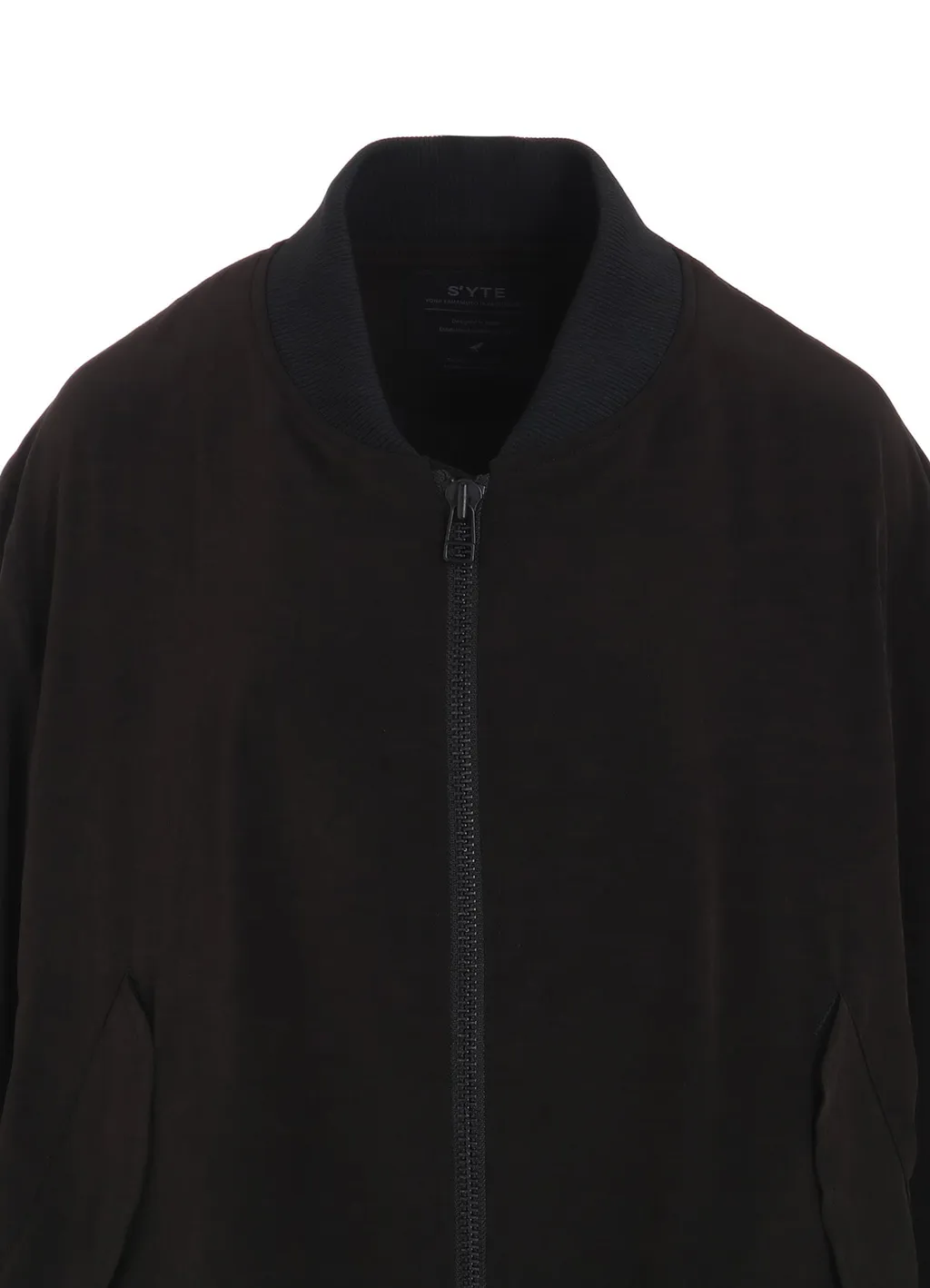Crepe De Chine Bomber Jacket