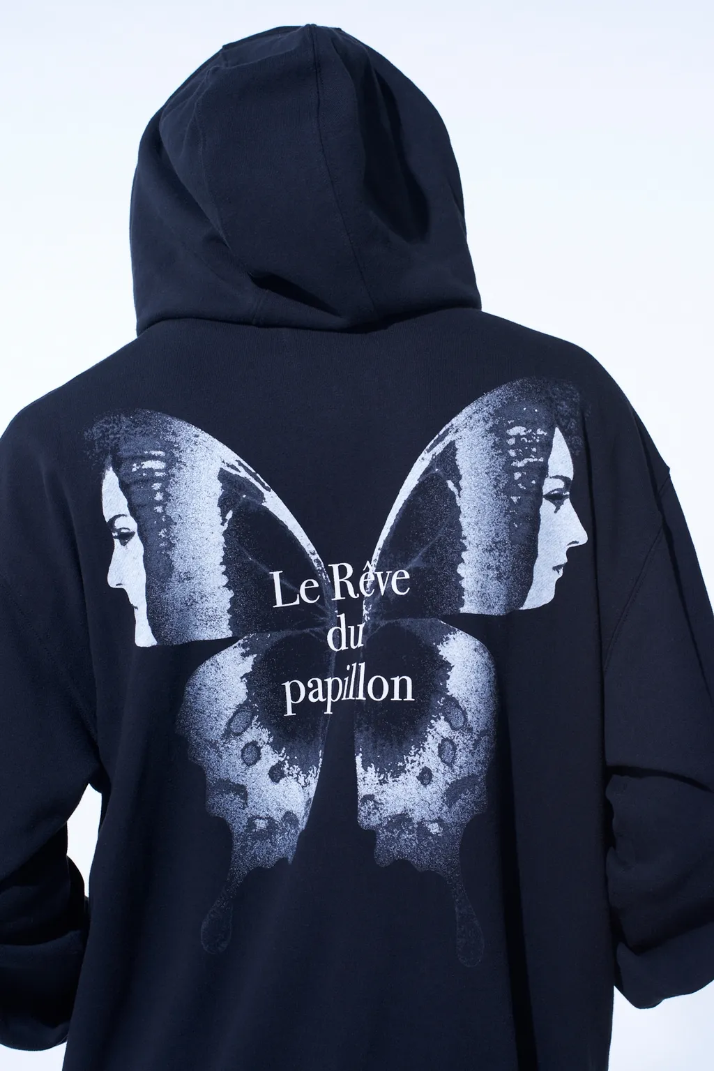 S'yte X Koichi Iyoda Artwork Printed Zip-Up Hoodie -Gemini-