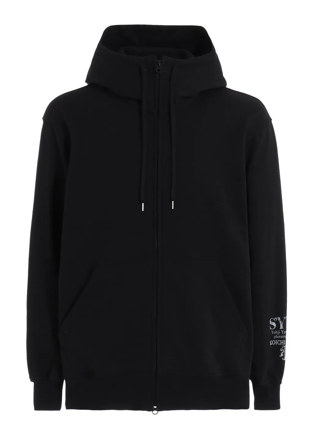 S'yte X Koichi Iyoda Artwork Printed Zip-Up Hoodie -Gemini-