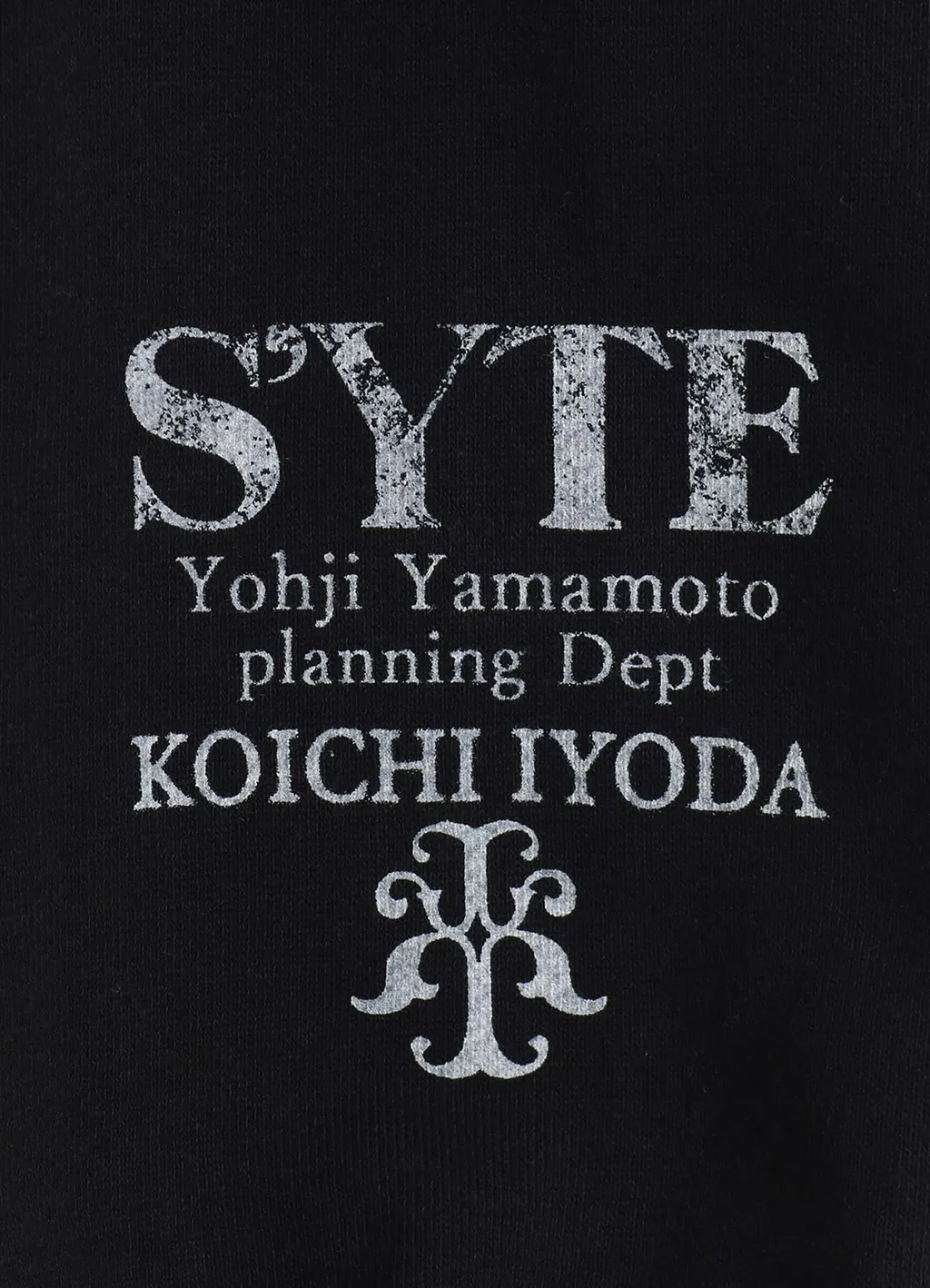 S'yte X Koichi Iyoda Artwork Printed Zip-Up Hoodie -Gemini-