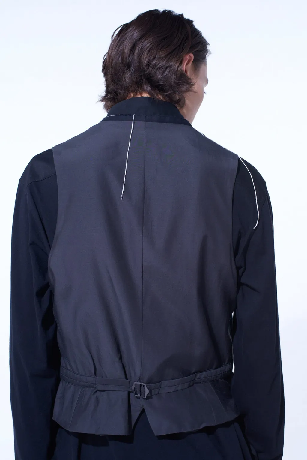 Cotton Twill Color Stitching Work Vest