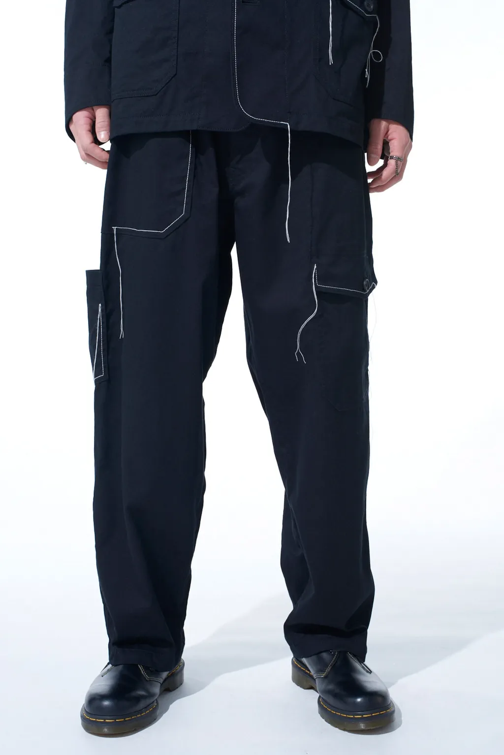 Cotton Twill Color Stitching Work Pant