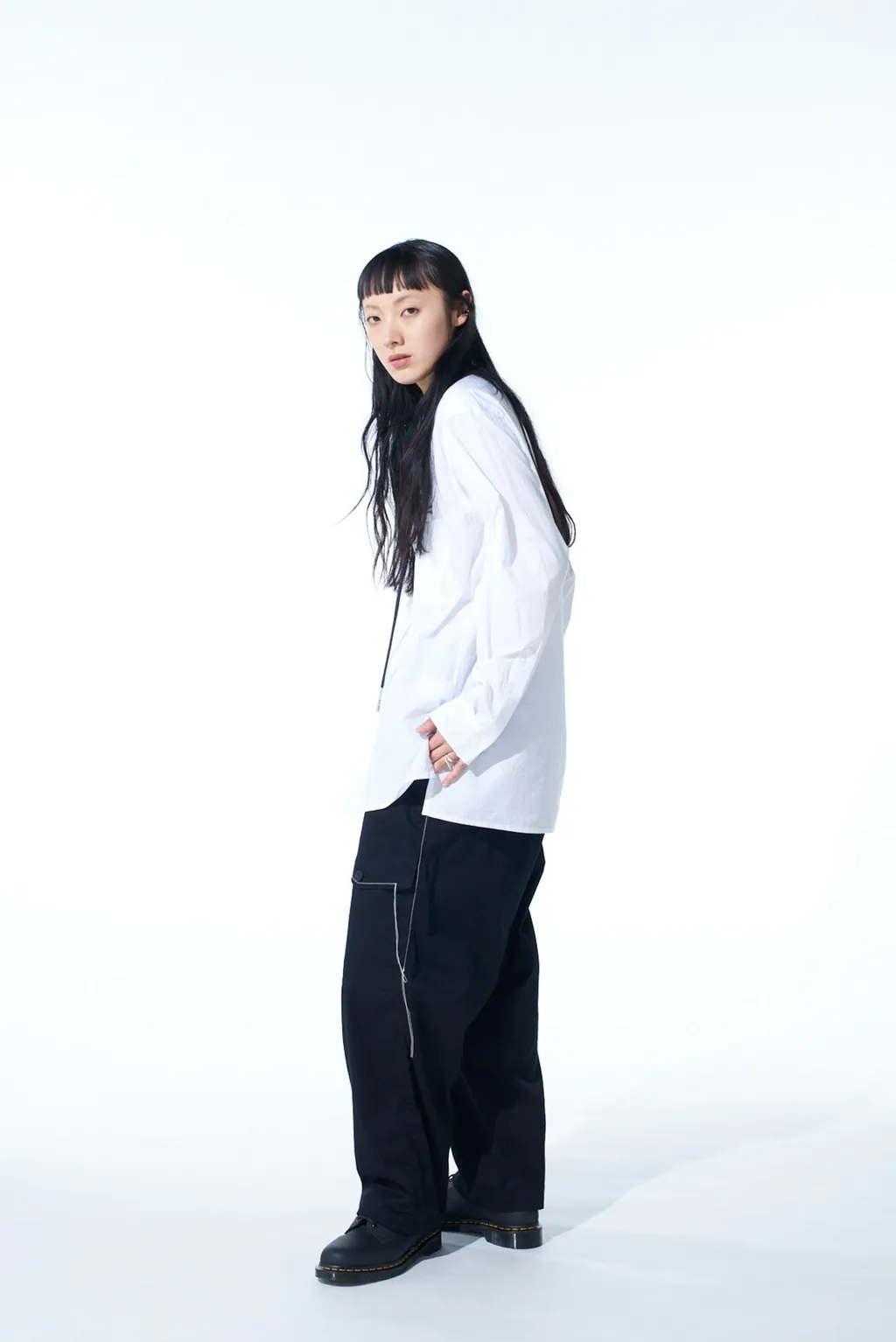 Cotton Twill Color Stitching Work Pant