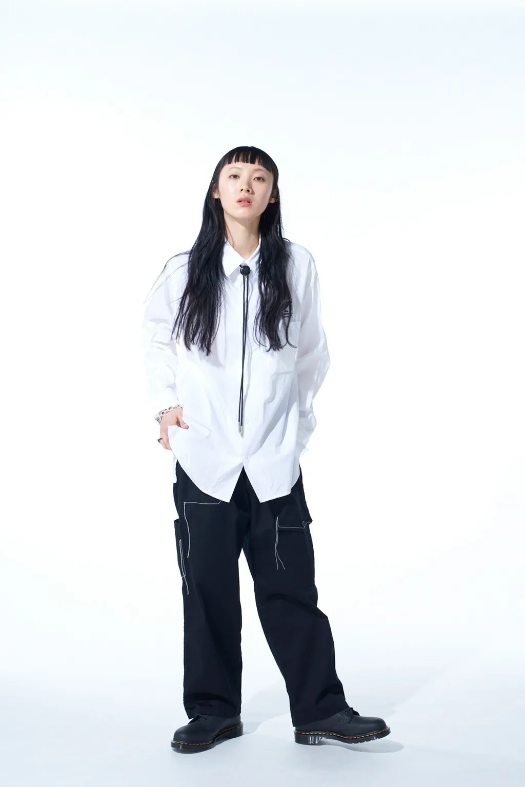 Cotton Twill Color Stitching Work Pant